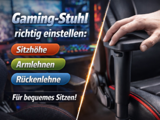Gaming Stuhl einstellen